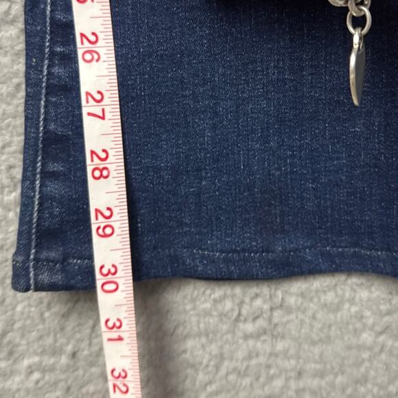 Mother The Weekender Fray Mint Condition Size 26 Designer Denim Dark Wash - Picture 7 of 11